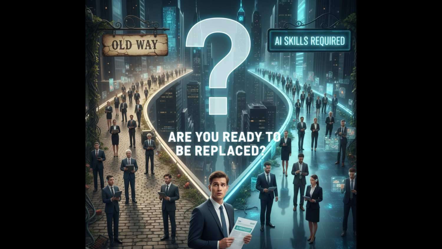 Are You Ready to Be Replaced Without AI Skills?