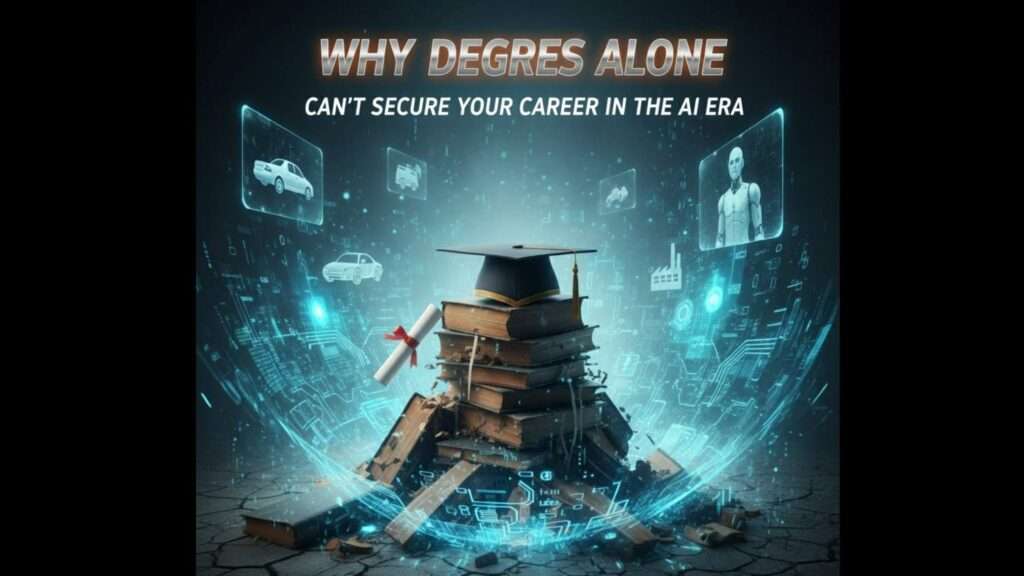 Why Degrees Alone Can’t Secure Your Career in the AI Era