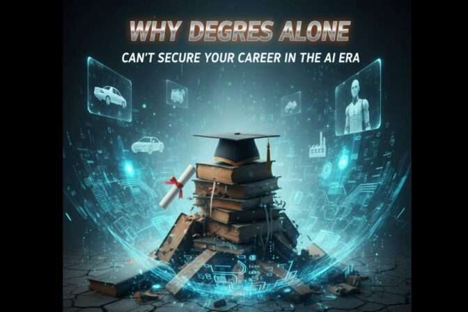 Why Degrees Alone Can’t Secure Your Career in the AI Era